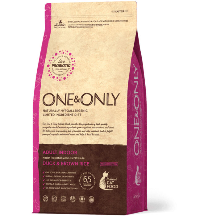 ONEONLY-Adult-Indoor-Duck-Brown-Rice-Cat-Dry-Food