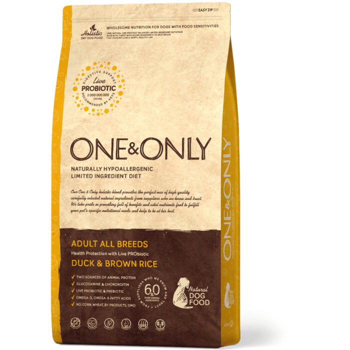 ONEONLY-Adult-All-Breeds-Duck-Brown-Rice-Dog-Dry-Food