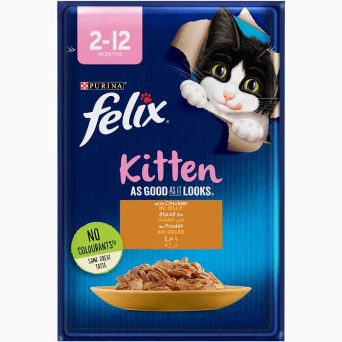 FELIX® As Good As It Looks Junior with Chicken in Jelly 85g