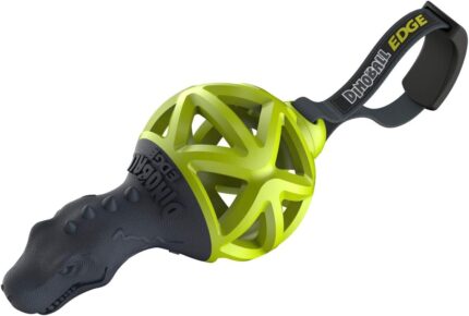 GiGwi Dino Ball Edge T-Rex Green