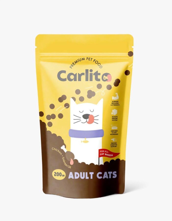 Carlito Adult Cats Dry Food 200 G