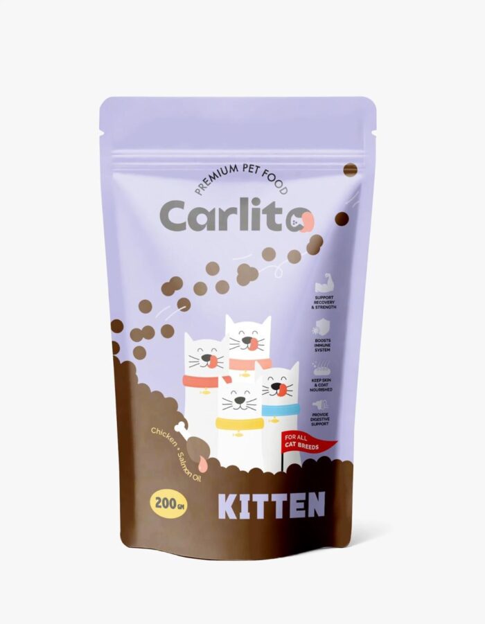 Carlito Kitten Cats Dry Food 200 G