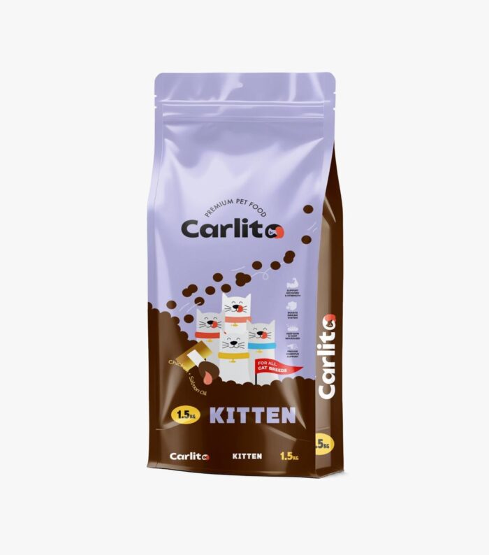 Carlito Kitten Cats Dry Food 1.5 Kg