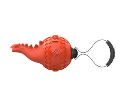 GiGwi DINOBALL Apatosaurus Orange