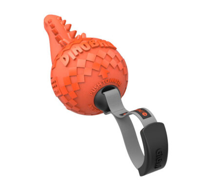 GiGwi DINOBALL Apatosaurus Orange