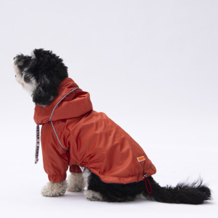 Pawstar Pluvia Big Raincoat Orange