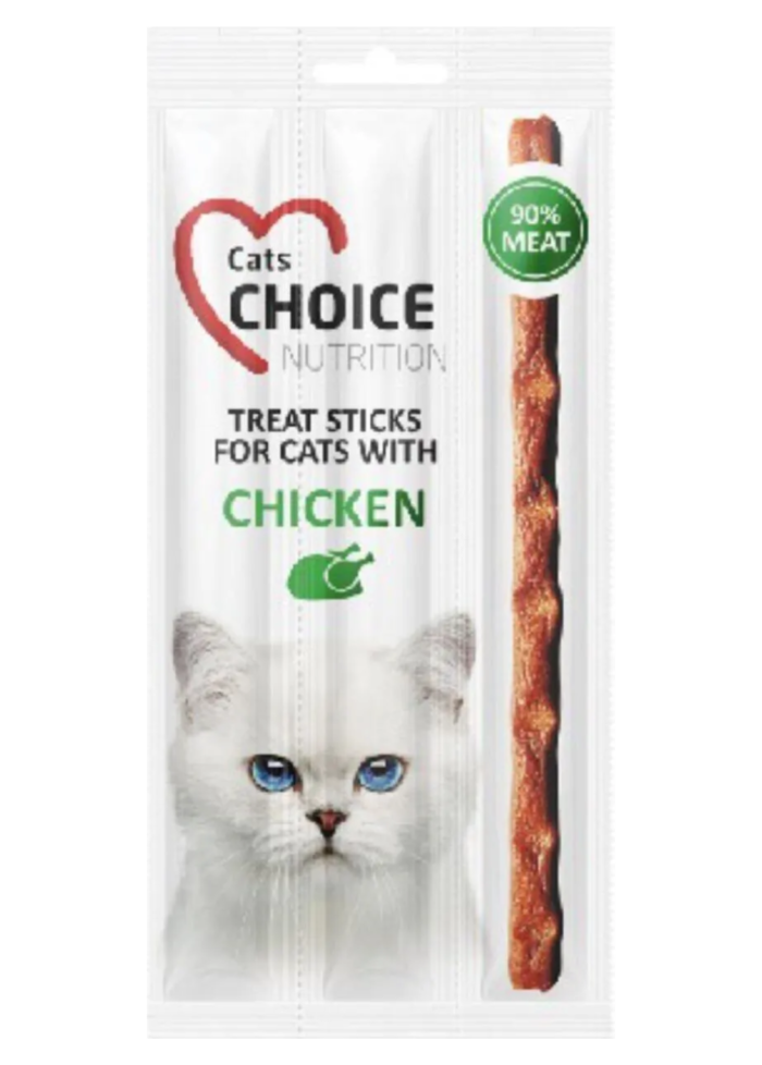 CatsChoice Chicken Meat Sticks 3x5g